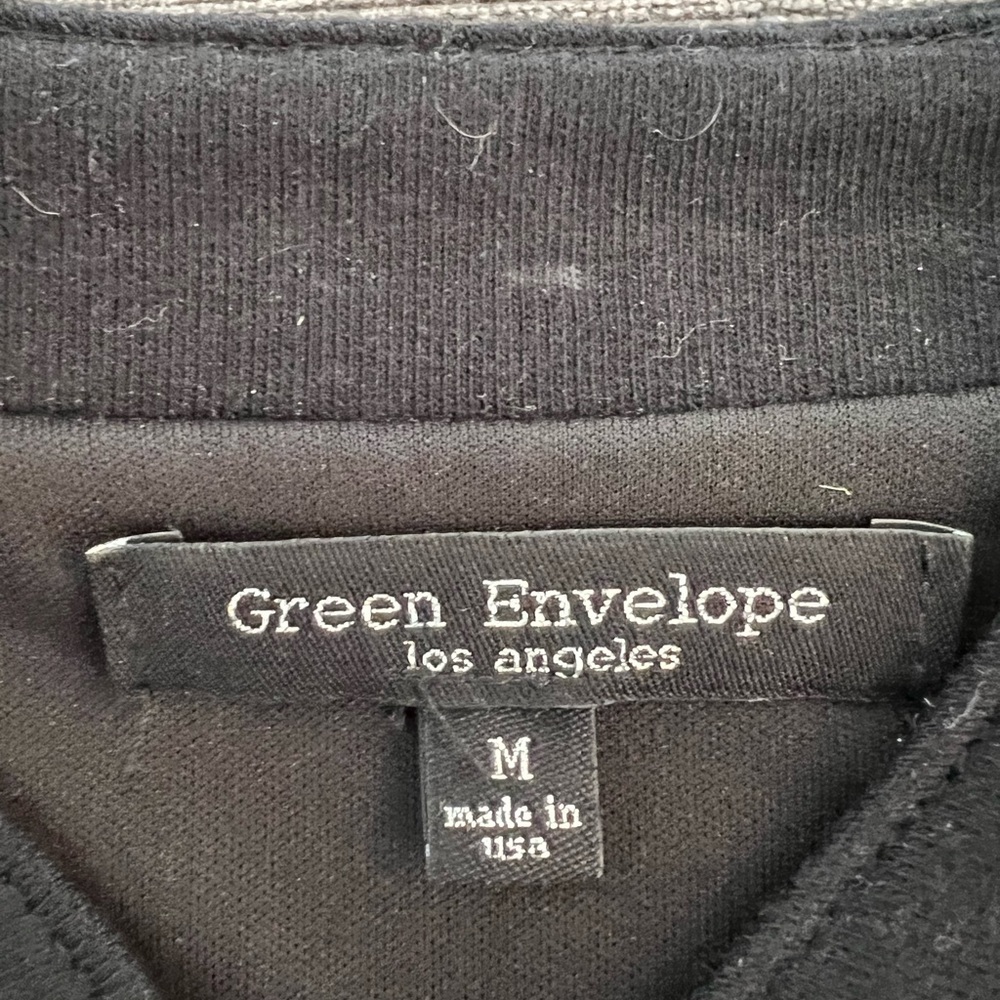 Green Envelope Jacket Top Lace Detail - Picture 8 of 8